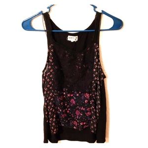 Floral tank top